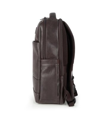 Επαγγελματικό Σακίδιο Laptop Gabol 413855 Καφέ – Laptop 15.6’’ & ECO PU – Με Δύο Κεντρικές Θήκες