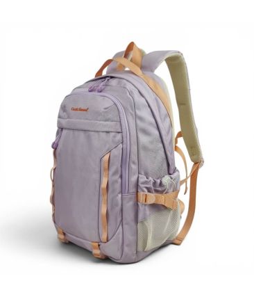 Αδιάβροχο Σακίδιο Πλάτης Classic Diamond LD9006 Λιλά 23L | Laptop 15.6" με 6 Θέσεις | Ανατομικό Backpack