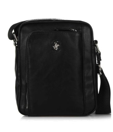 Ανδρικό Τσαντάκι Ώμου Beverly Hills Polo Club BH-1182 Μαύρο – Θήκη Tablet 8” – Κομψό & Πρακτικό