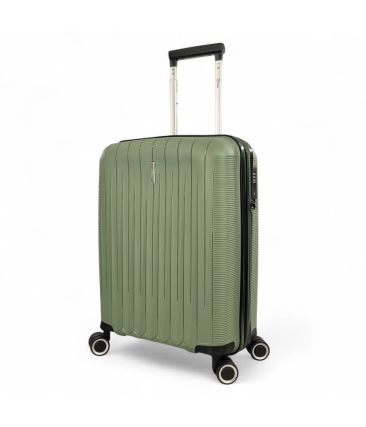 Βαλίτσα Καμπίνας 55x40x20 RAIN RB80152C Χακί 40L | Πολυπροπυλένιο & Επεκτεινόμενη | Εγκεκριμένη Χειραποσκευή για Πτήσεις Χωρίς Χρεώσεις