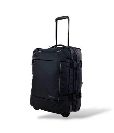 Βαλίτσα Καμπίνας & Σακίδιο 2-σε-1 Diplomat BF211-55W Μαύρο | Αδιάβροχη 40L | Υβριδική Χειραποσκευή για Αεροπλάνο