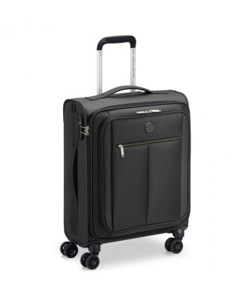 Βαλίτσα Καμπίνας DELSEY PIN UP 343080300 Μαύρη 55x40x20 – για Όλες τις Αεροπορικές, με TSA & 4 Ρόδες – Premium Ποιότητα