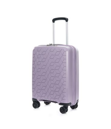Βαλίτσα Καμπίνας 55x38x20 Verage Diamond 18106 Λιλά 46L | Premium Πολυπροπυλένιο για Ryanair & Aegean