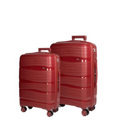 Βαλίτσα CARDINAL 2014 SET2 μικρό+μεσαίο-red