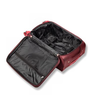 Βαλίτσα CARDINAL 3800-SET2 μικρή+μεσαία-red