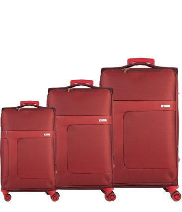 Βαλίτσα CARDINAL 3800 SET3 κόκκινο