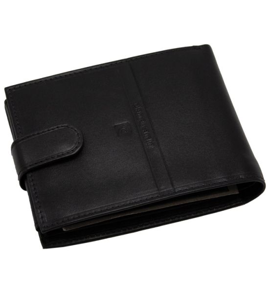 Δερμάτινο Πορτοφόλι Ανδρικό RFID PIERRE CARDIN 2130 TILAK76 Μαύρο