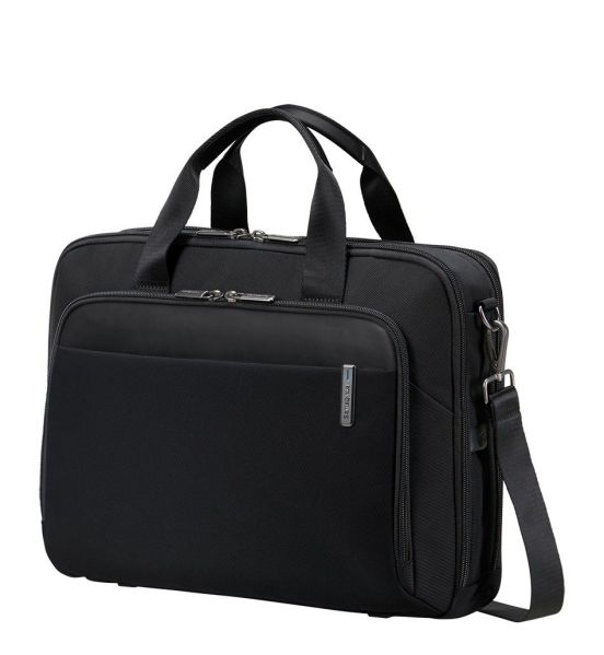 Επαγγελματική Τσάντα / Χαρτοφύλακας Samsonite Evosight Laptop 15.6'' Μαύρο 153525 | Premium με 3 Κεντρικές Θήκες
