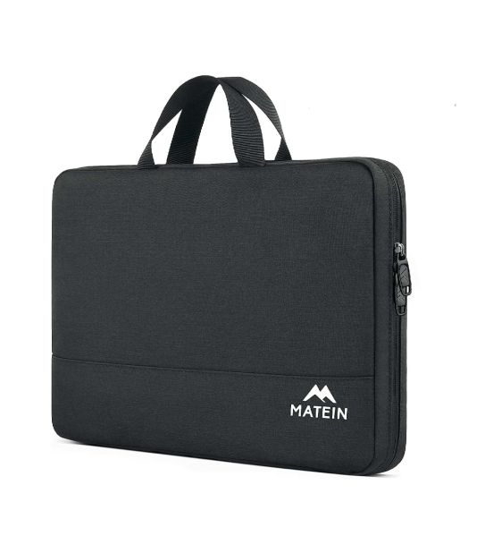 Υφασμάτινος Χαρτοφύλακας Matein 1025 Μαύρο – Για Laptop 15,6" & Αδιάβροχος