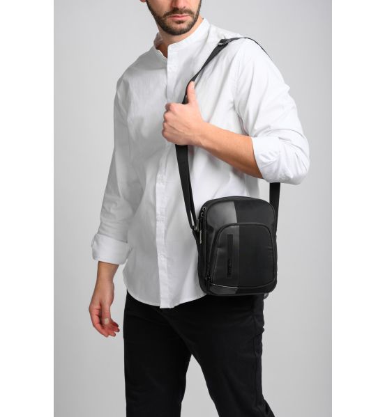 Ανδρικό Τσαντάκι Ώμου Samsonite Biz2Go 142141 Μαύρο | Αδιάβροχο & Premium Ποιότητα | Επώνυμο & Ανθεκτικό