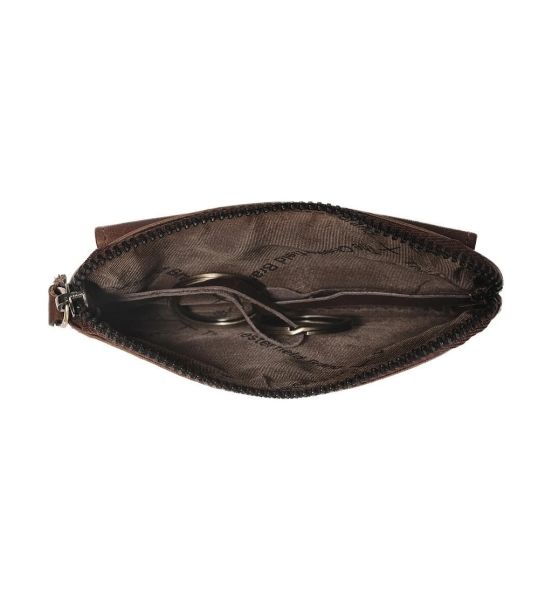 Δερμάτινη Κλειδοθήκη Chesterfield C08.018631 Κονιάκ με Διπλό Κρίκο & Εξωτερική Θήκη – Key Holder