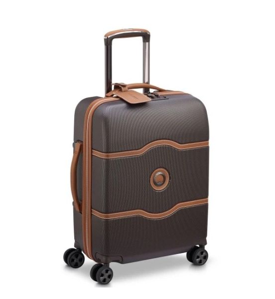 Βαλίτσα Καμπίνας 55cm DELSEY 167680306 Καφέ CHATELET AIR 2.0 – Premium, με USB & TSA – Η Απόλυτη Luxury Χειραποσκευή