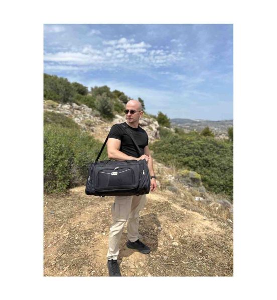 Σακ Βουαγιάζ Μεγάλο Cardinal 1300/404 Μαύρο 70cm 65L – για Ταξίδια & Εξορμήσεις