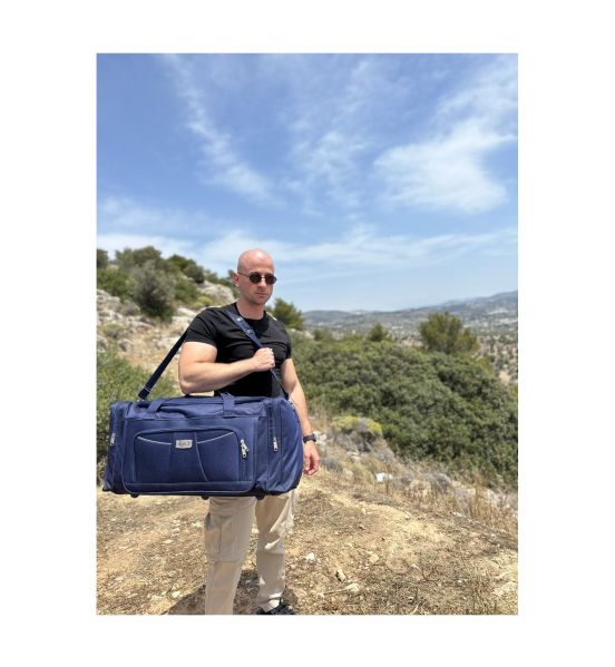Σακ Βουαγιάζ Μεγάλο Cardinal 1300/404 Μπλε 70cm 65L – για Ταξίδια & Εξορμήσεις