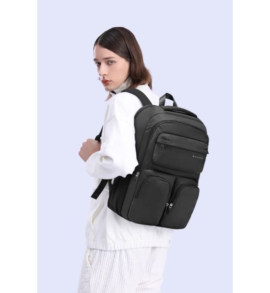 Σακίδιο Αδιάβροχο Laptop Bange 1807 Μαύρο 24L – Επαγγελματικό & Αντικλεπτικό – Άνεση, Οργάνωση & Ασφάλεια