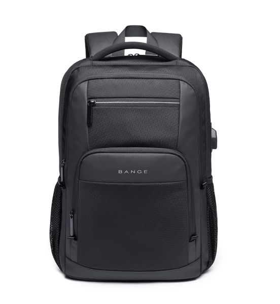 Σακίδιο Πλάτης Laptop Bange 1921 Μαύρο 24L – USB & Αντικλεπτικό – Καθημερινή & Επαγγελματική Χρήση