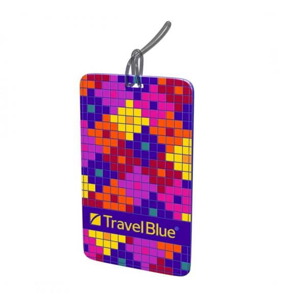 Ετικέτα Βαλίτσας TRAVEL BLUE 101 Πολύχρωμη με Γερό Δέσιμο – Ξεχώρισε τη Βαλίτσα σου