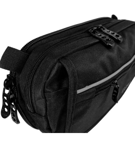 Ανδρικό Τσαντάκι Μέσης Μεγάλο POLO 908879 GUN-2 Μαύρο – Ευρύχωρο & Ανθεκτικό με Σύστημα Ταχύτατου Ανοίγματος