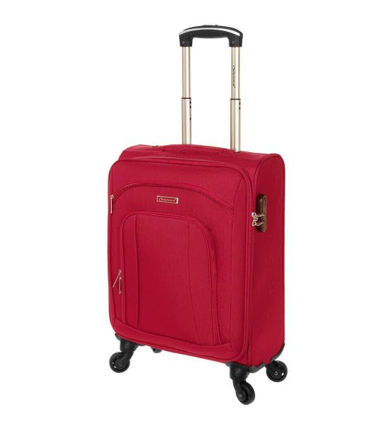 Σετ Βαλίτσες Τριάδα (S, M, L) Diplomat ZC444 SET3 Κόκκινο – Επεκτάσιμες | Υφασμάτινες – Ελαφριές & Ανθεκτικές