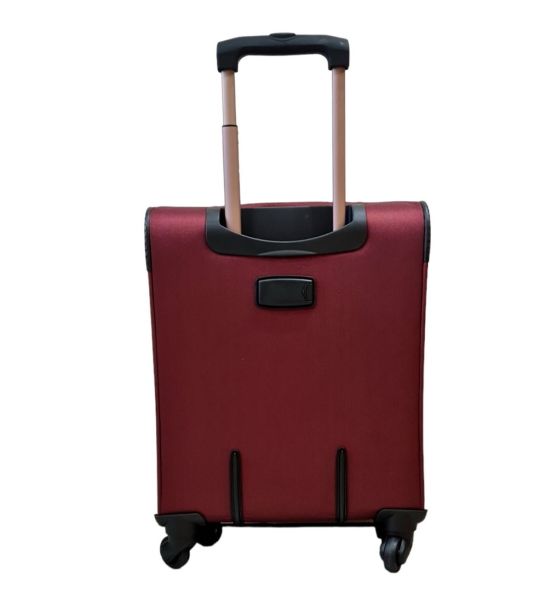 Βαλίτσα Καμπίνας Diplomat ZC6040-S Μπορντό 55x40x20 The Athens Collection – 38L | Ιδανική για Ryanair & Aegean