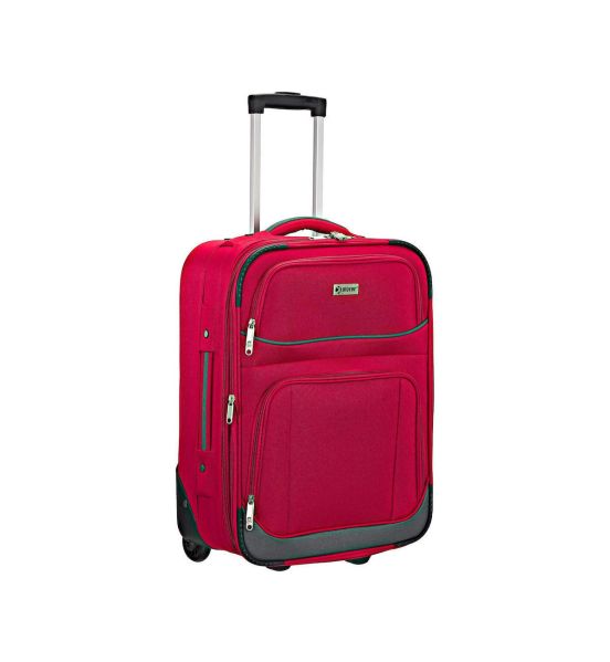 Βαλίτσα Καμπίνας XPLORER 2915-20-Κόκκινο 55x38x20 - Ιδανική Χειραποσκευή για Όλες τις Αεροπορικές Εταιρείες.