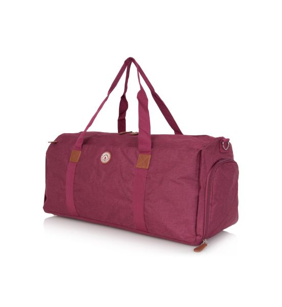 Μεσαίο Σακβουαγιάζ Diplomat SAC70-60cm Κόκκινο | 43L με Ενισχυμένο Ύφασμα 900D & Θήκη Παπουτσιών