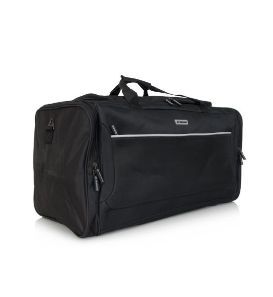 Μεγάλο Σακβουαγιάζ Diplomat ZC3002-68cm Μαύρο | 78L με Πλαϊνές Θήκες & Ενισχυμένες Ραφές