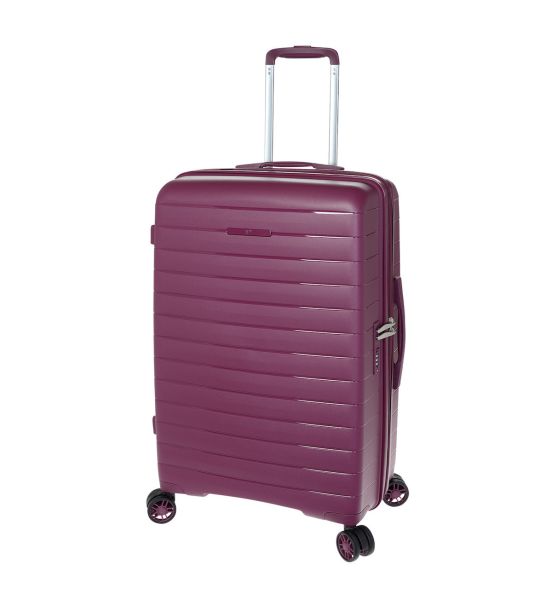 Μεσαία Βαλίτσα 65x42x25 Verage GM24010W  Φούξια – Πολυπροπυλένιο με TSA | Σκληρή για 20-23 Κιλά (Επεκτάσιμη)