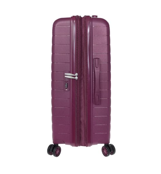 Μεσαία Βαλίτσα 65x42x25 Verage GM24010W  Φούξια – Πολυπροπυλένιο με TSA | Σκληρή για 20-23 Κιλά (Επεκτάσιμη)