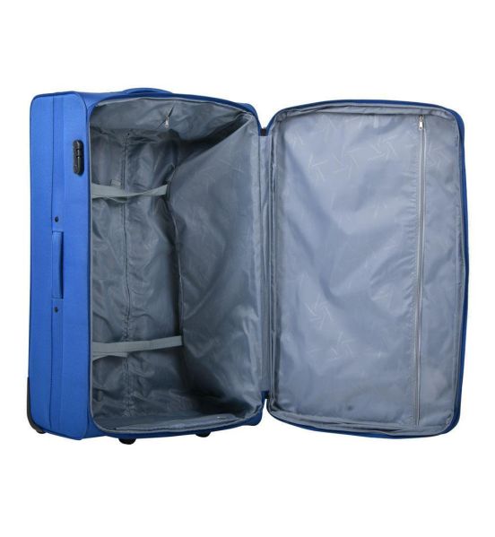 Μεγάλη Βαλίτσα Diplomat London ZC6020-L Μπλε 77x49x34 | Επεκτάσιμη 115 Λίτρα & Ανθεκτική με 2 Ρόδες για 23 Κιλά & Άνω