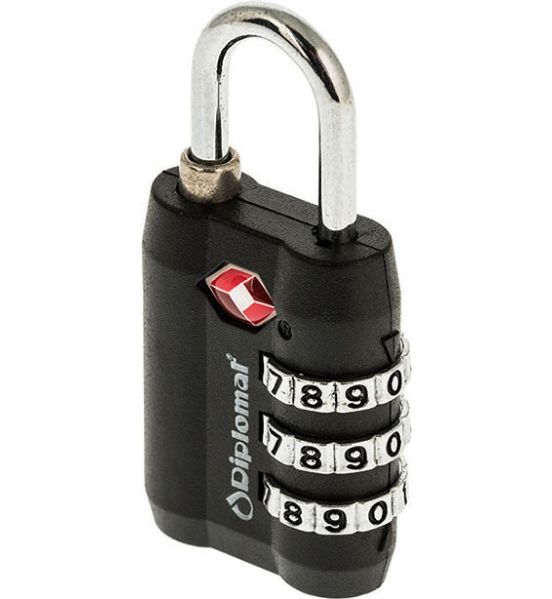 Λουκέτο βαλίτσας TSA με συνδυασμό DIPLOMAT ACLOCK3