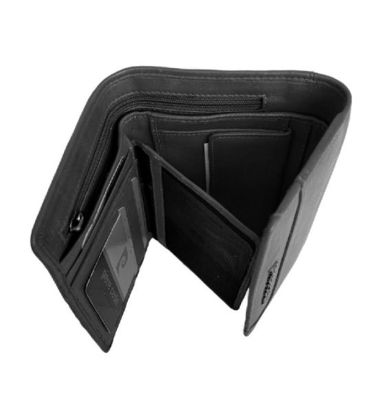Γυναικείο Δερμάτινο Πορτοφόλι Pierre Cardin 6334 TILAK131 Μαύρο – RFID Προστασία, Κούμπωμα & Πλούσια Οργάνωση