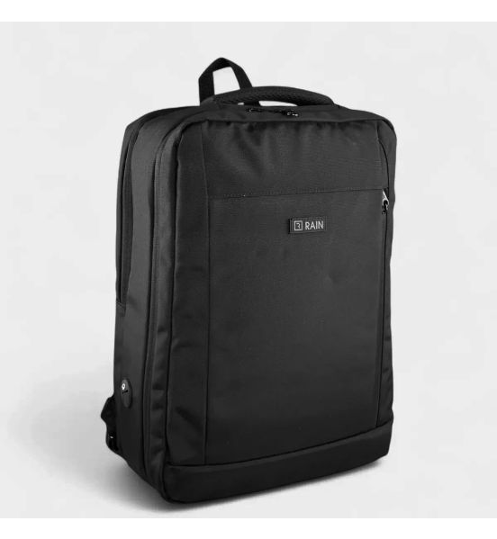 Σακίδιο Πλάτης RAIN RBP1030 – 15lt, Επαγγελματικό, Θήκη Laptop 15,6", Μαύρο