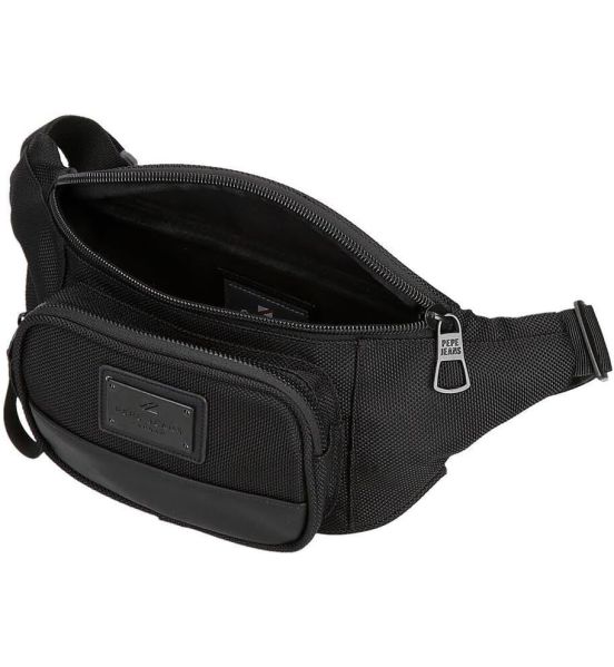 Premium Ανδρικό Τσαντάκι Μέσης Pepe Jeans Blackmore 7057142 Μαύρο | Ανθεκτικό Ύφασμα & Ιταλικό Design