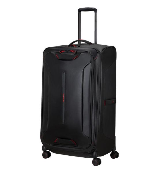 Premium Βαλίτσα / Τροχοτσάντα Samsonite Ecodiver 140886-1041 Μαύρη 79cm 117L | 4 Διπλές Ρόδες & 100% Αδιάβροχη