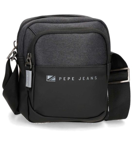 Ανδρικό Τσαντάκι Ώμου Μικρό Pepe Jeans Jarvis 7125231 Γκρι – Urban, για Smartphone, για Πόλη & Μετακινήσεις