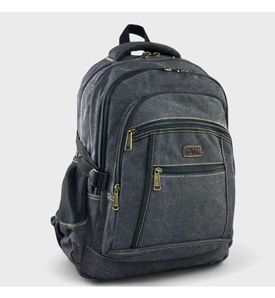 Σακίδιο Πλάτης RCM 21243-011 Μαύρο για Laptop 17” – Μεγάλο & Ανθεκτικό, Ιδανικό και για Ταξίδια