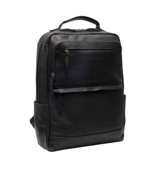 Δερμάτινο Επαγγελματικό Σακίδιο Πλάτης Chesterfield Philippe C58.700300 Μαύρο – Premium Wax Pull Up Δέρμα – Unisex & Elegant