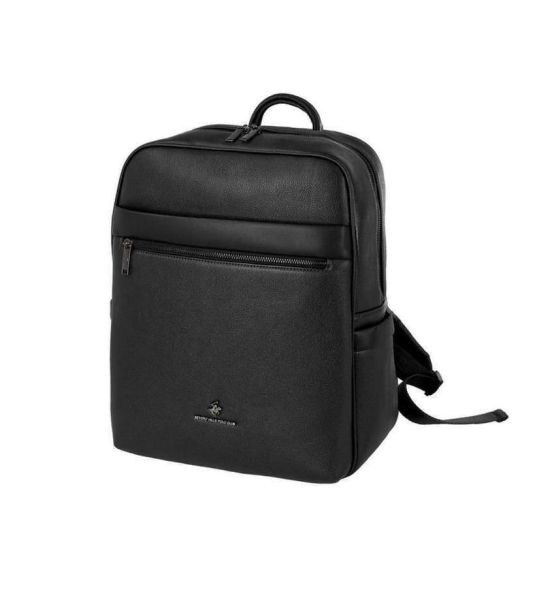 Επαγγελματικό Ανδρικό Σακίδιο Πλάτης Beverly Hills Polo BH-8515 Μαύρο | Laptop 15.6" | με Ανατομική Σχεδίαση & 9 Θήκες