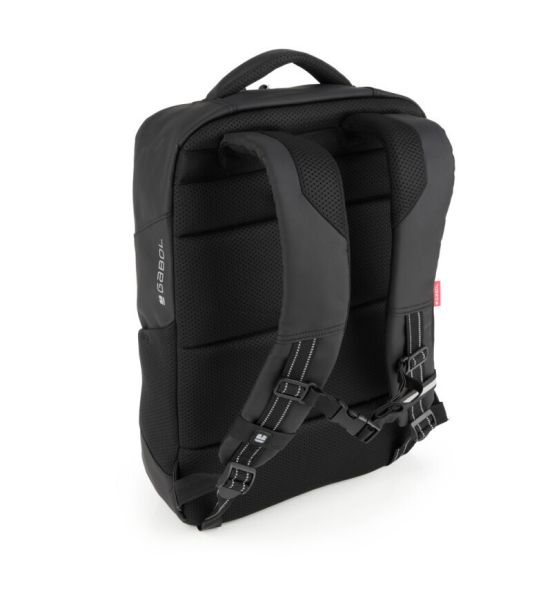 Σακίδιο Πλάτης Gabol Coyote 237189 Μαύρο | Αδιάβροχο 24.8L & Επίστρωση Ρητίνης | Εργονομική Πλάτη & Ανακλαστική Ετικέτα
