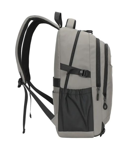 Σακίδιο Πλάτης RCM 925 Γκρι 24L | Urban Style με Εργονομία και Πλήρη Οργάνωση | Αντικλεπτική Τσέπη | Για Κάθε Μέρα
