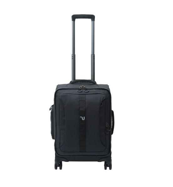 Premium Βαλίτσα Καμπίνας 55x35x23 Paulter 8351-20 Μαύρο 39L | 100% Αδιάβροχη με Θήκη Laptop & 4 Ρόδες
