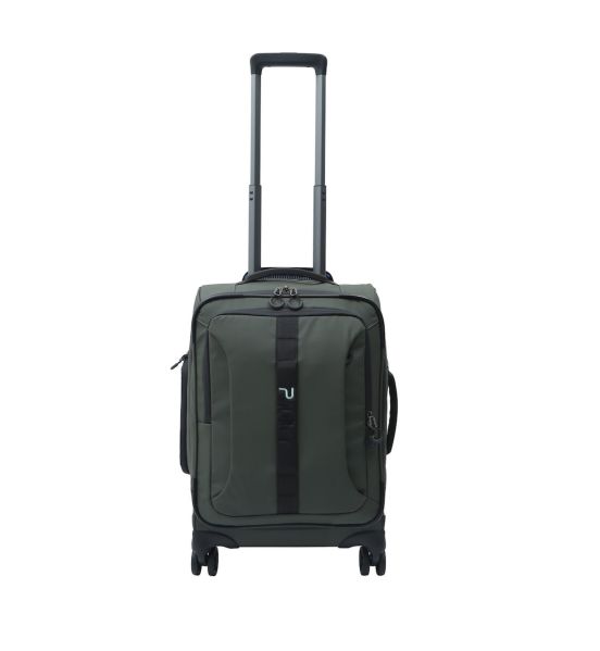 Premium Βαλίτσα Καμπίνας 55x35x23 Paulter 8351-20 Χακί 39L | 100% Αδιάβροχη με Θήκη Laptop & 4 Ρόδες