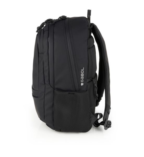 Σακίδιο Πλάτης Gabol Coyote 237177 Μαύρο 24.6L 100% Αδιάβροχο με Laptop 15.6"