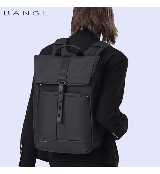 Επαγγελματικό Roll Top Σακίδιο Πλάτης Bange 2888 Μαύρο 24L | Laptop 15.6" | Αδιάβροχο, Εργονομικό Ιταλικού Σχεδιασμού