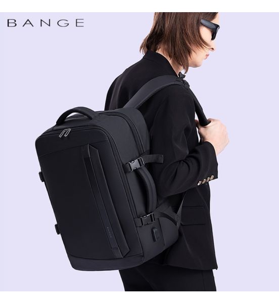 Σακίδιο Πλάτης Laptop Bange 2892 Μαύρο 29L – Καμπίνας Αεροπλάνου – Για Ταξίδια & Καθημερινή Χρήση
