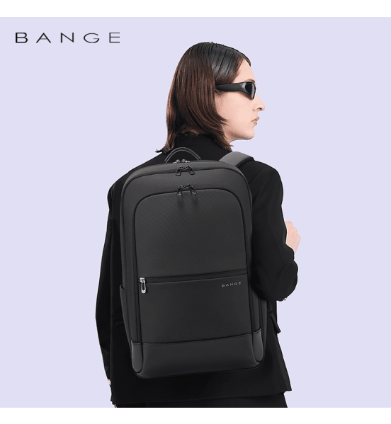 Σακίδιο Πλάτης Bange 2953 Μαύρο 22L – Επαγγελματικό & Ελαφρύ με Αντικλεπτική Τσέπη & Οργάνωση