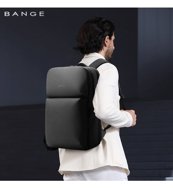 Αδιάβροχο Επαγγελματικό Σακίδιο Πλάτης Bange 3065 Μαύρο 27L | Laptop 15.6" | Αντικλεπτικό Ιταλικού Σχεδιασμού