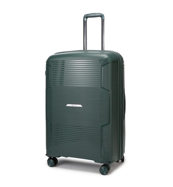 Μεγάλη Βαλίτσα 75.5x50x31.5/36 Cardinal 4006 Χακί 119L | Πολυπροπυλένιο με Αποσπώμενα Ροδάκια | Ιδανική για 23 Κιλά+