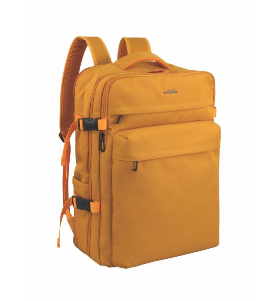 Ταξιδιωτικό Σακίδιο Πλάτης Dielle 414M 47L 55x40x20 Κίτρινο – Ιδανικό για Χειραποσκευή